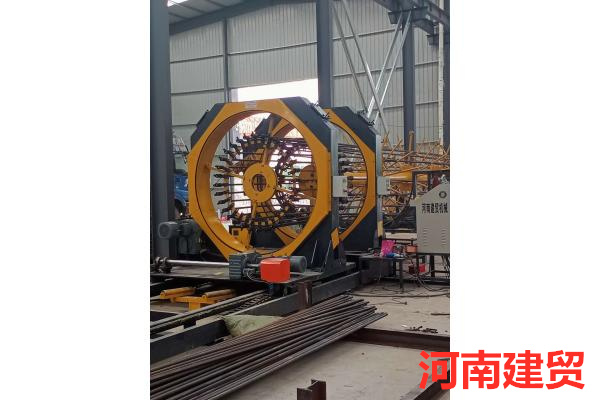 杭州2200型钢筋笼滚焊机操作方法