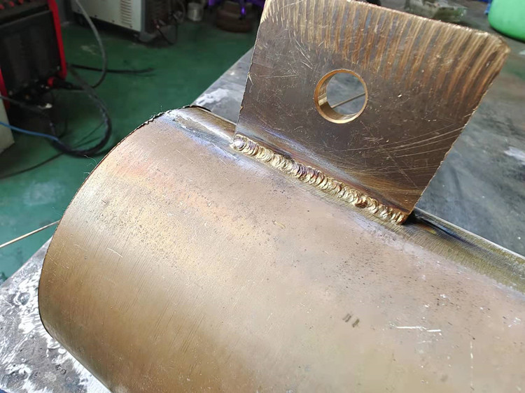 氩弧焊62黄铜工件焊缝强度测试 威欧丁不冒烟黄铜焊丝