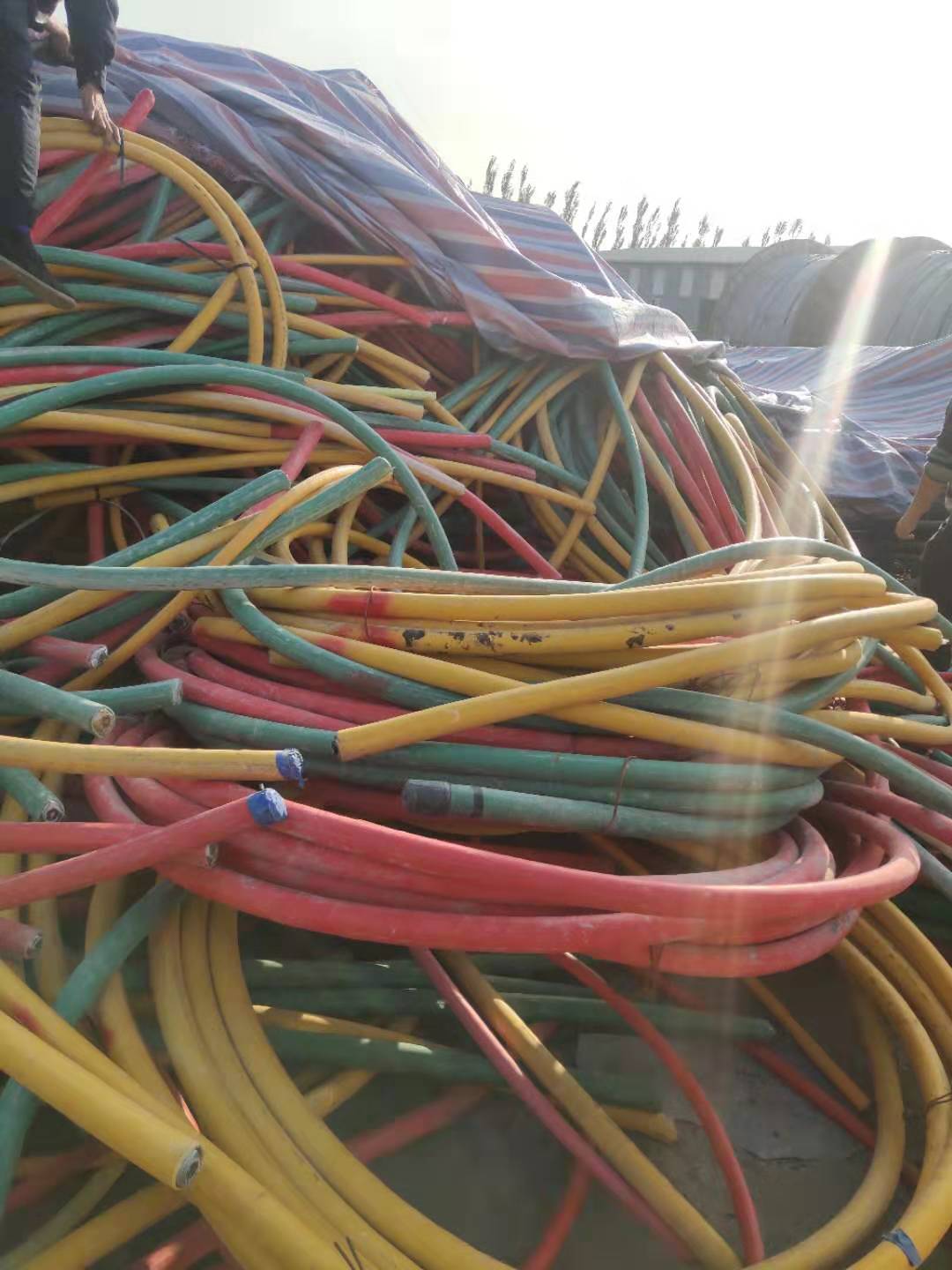 开平区回收二手电缆开平区高价回收各种废旧电缆