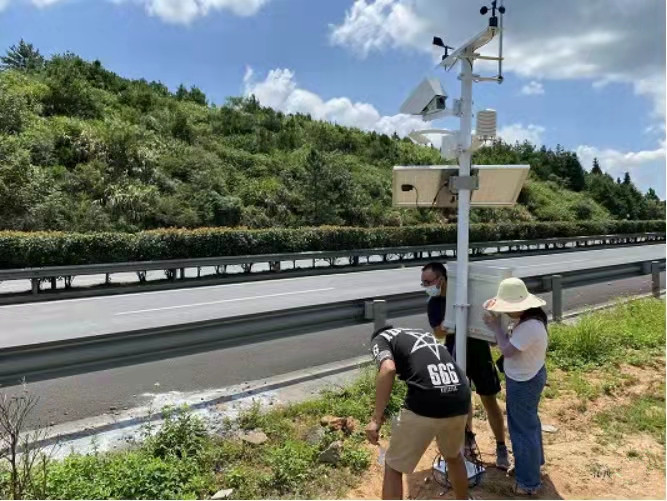 二级公路省道路面状况在线监测系统 高速路能见度自动监测站JYB-NJD
