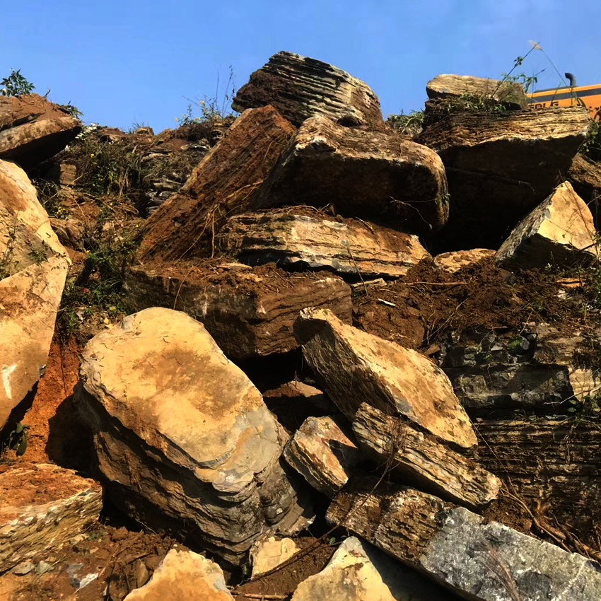 新乡护坡石推荐 广州驳岸景观石