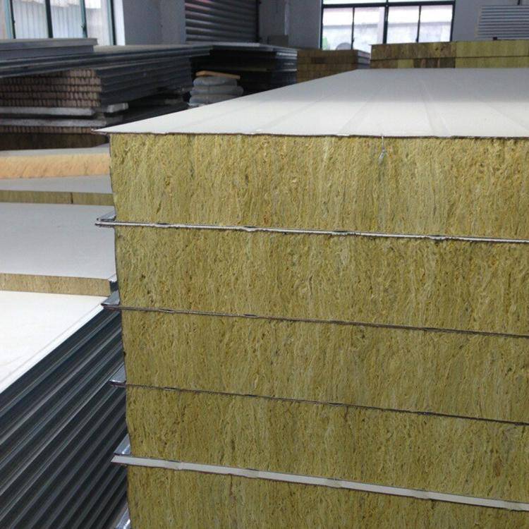 1200*600*50硬质岩棉纤维保温板 防火岩棉隔离带复合板