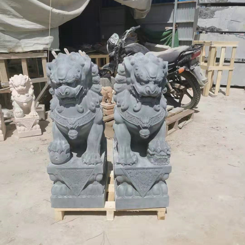 石狮子雕塑 加工厂家
