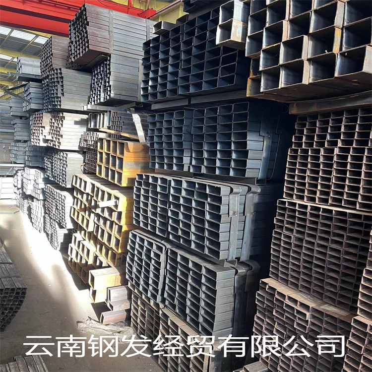 供应建筑管材用热轧方管 云南黑方管供应商 找钢发经贸有限公司