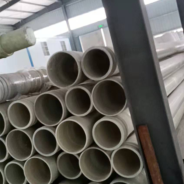 玻璃钢管道加厚防腐排污水管管材缠绕夹砂圆管