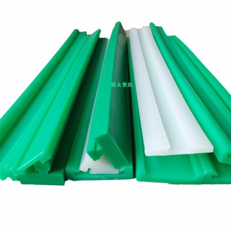 厂家定做防静电塑料垫条PE高分子挤出塑料条阻燃塑料垫片