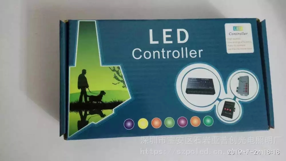 DIY程控制器，发光字控制器，单色控制器，七彩控制器