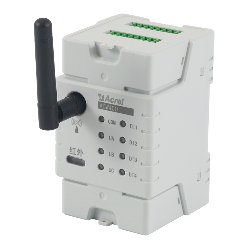 安科瑞ADW400-D10-3S 多回路电表 无线LORA电能表 环保监测模块