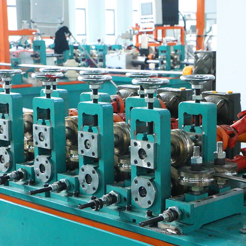 热交换器管制管机 不锈钢焊管机 冷凝器钢管制管成型机