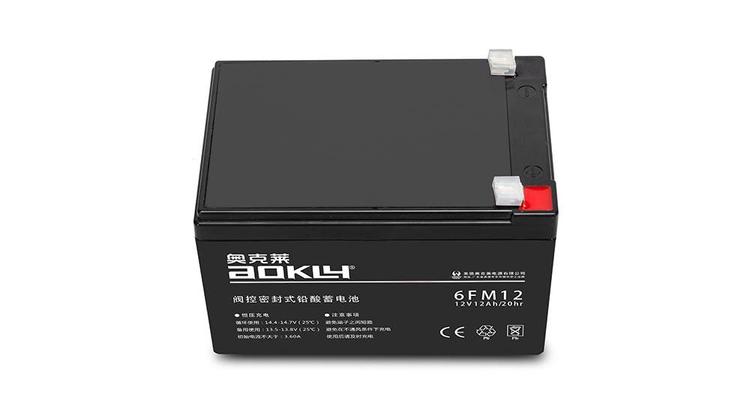 奥克莱蓄电池6fm1212v12ah规格及参数