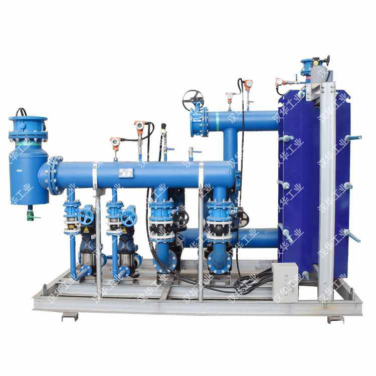 天津生物制剂生产过程中传热液体的冷却用可拆式换热器 组合式换热机组山东汉华