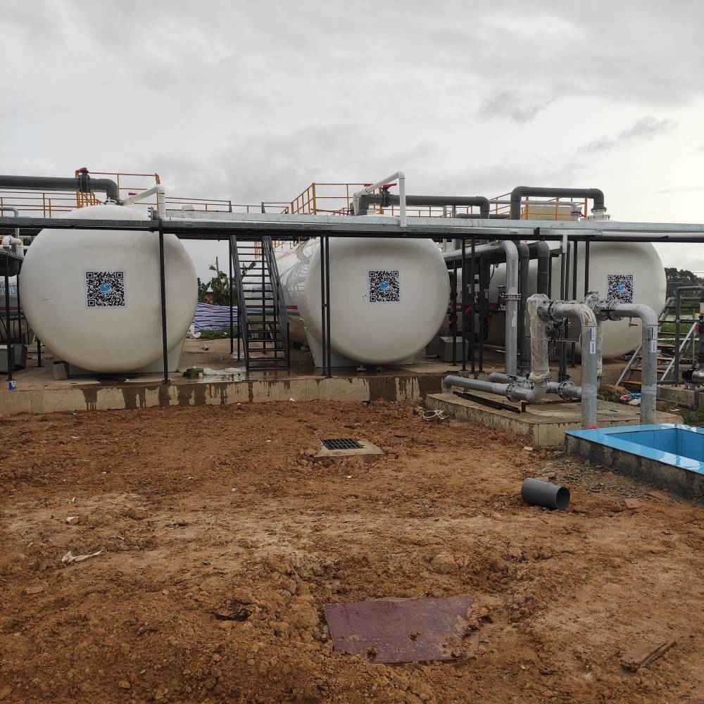 恒大兴业环保污水处理厂升级改造设备安装 一体化污水处理 废水处理
