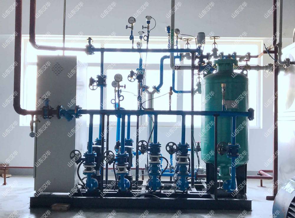 汉华工业厂家供应 加气砖厂蒸汽余热回收机组 热水机组