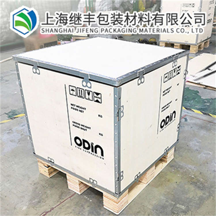 钢带木箱包装箱 上海钢带木箱打包 厂家定制