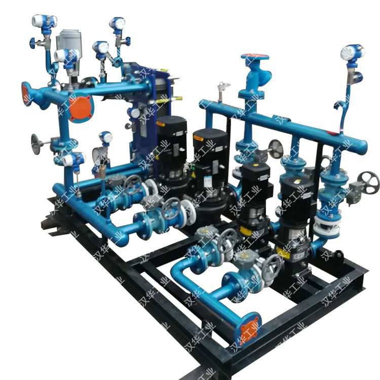 汉华工业生产快速式水加热器 换热机组 板式换热器