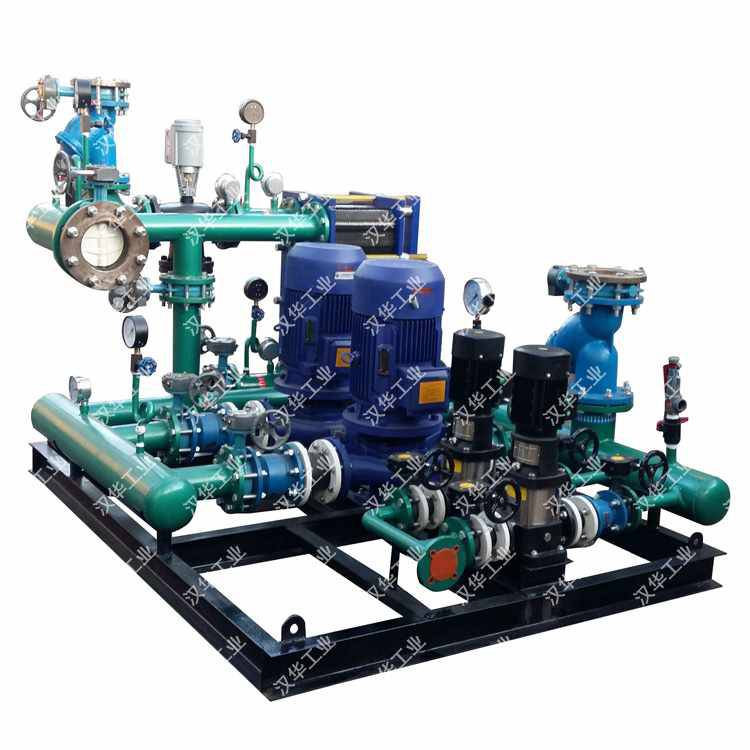 冷却水循环系统制冷机组 水水换热机组 淄博 换热器 山东汉华 生产厂家