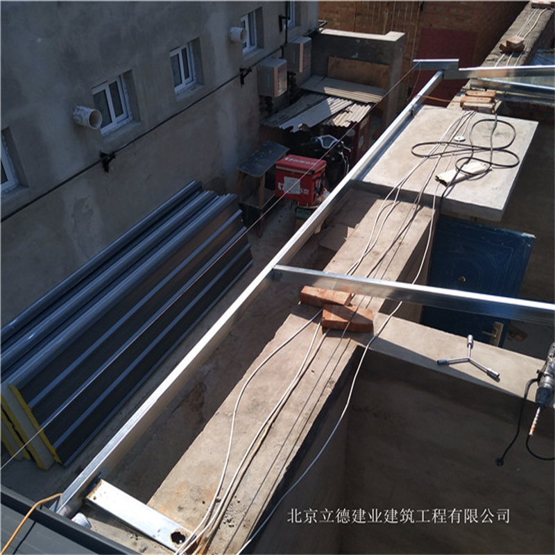 北京怀柔彩钢房搭建 屋顶彩钢板搭建