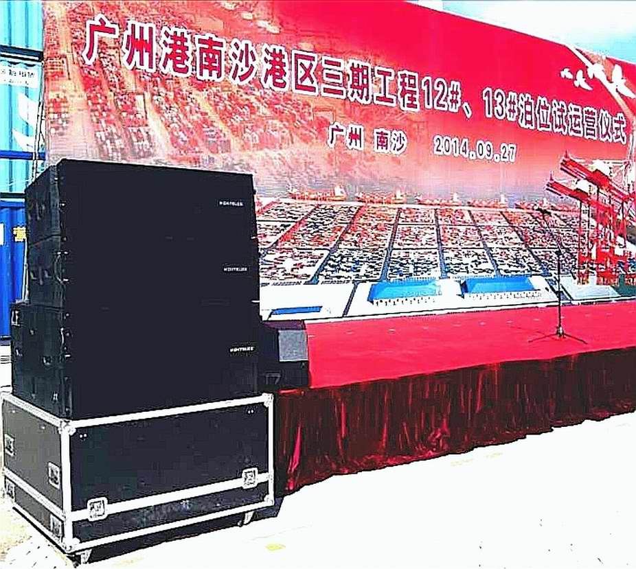 广州天河区舞台背景桁架搭建