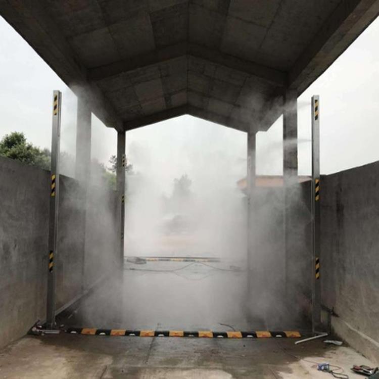 西宁车辆人员自动消毒通道安装厂家 湖北屠宰场车辆喷雾消毒设备