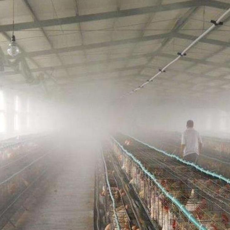 养殖消毒设备 牲畜圈舍喷雾除臭杀菌系统简介
