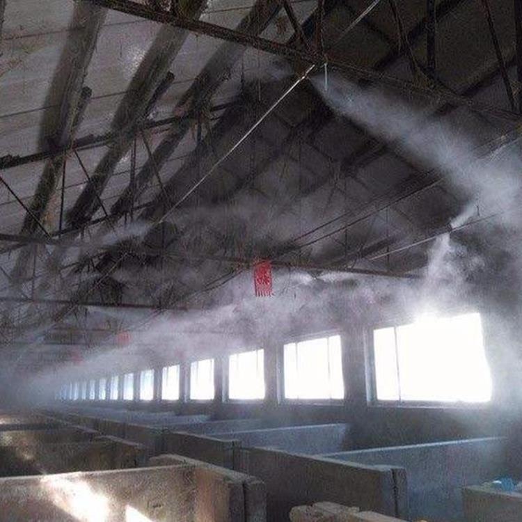 南充鸡舍消毒喷雾降尘设备图片 铜川动物防疫站自动消毒设备