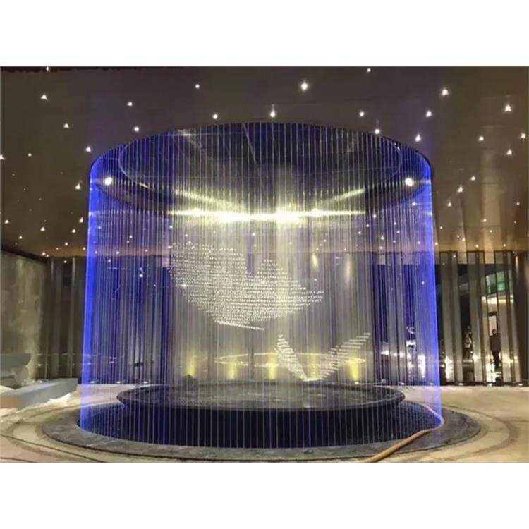 贵州省酒店钢丝水帘设备安装公司 投影水帘上门施工厂家