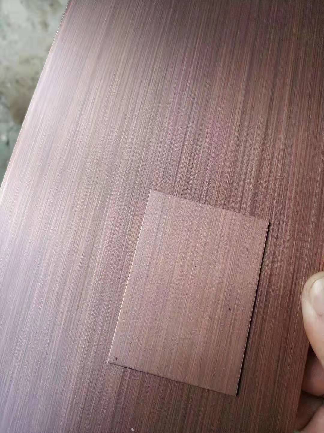广州不锈钢装饰板厂家 不锈钢双像拉丝板 样式可定制