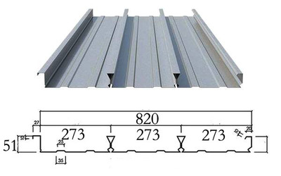 盐田区铝锰镁屋面系统安装 65-430直立锁边屋面系统