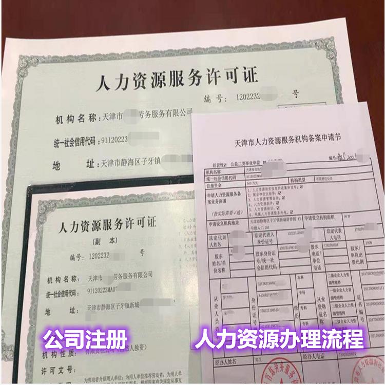 蓟州区办理人力资源许可证的要求