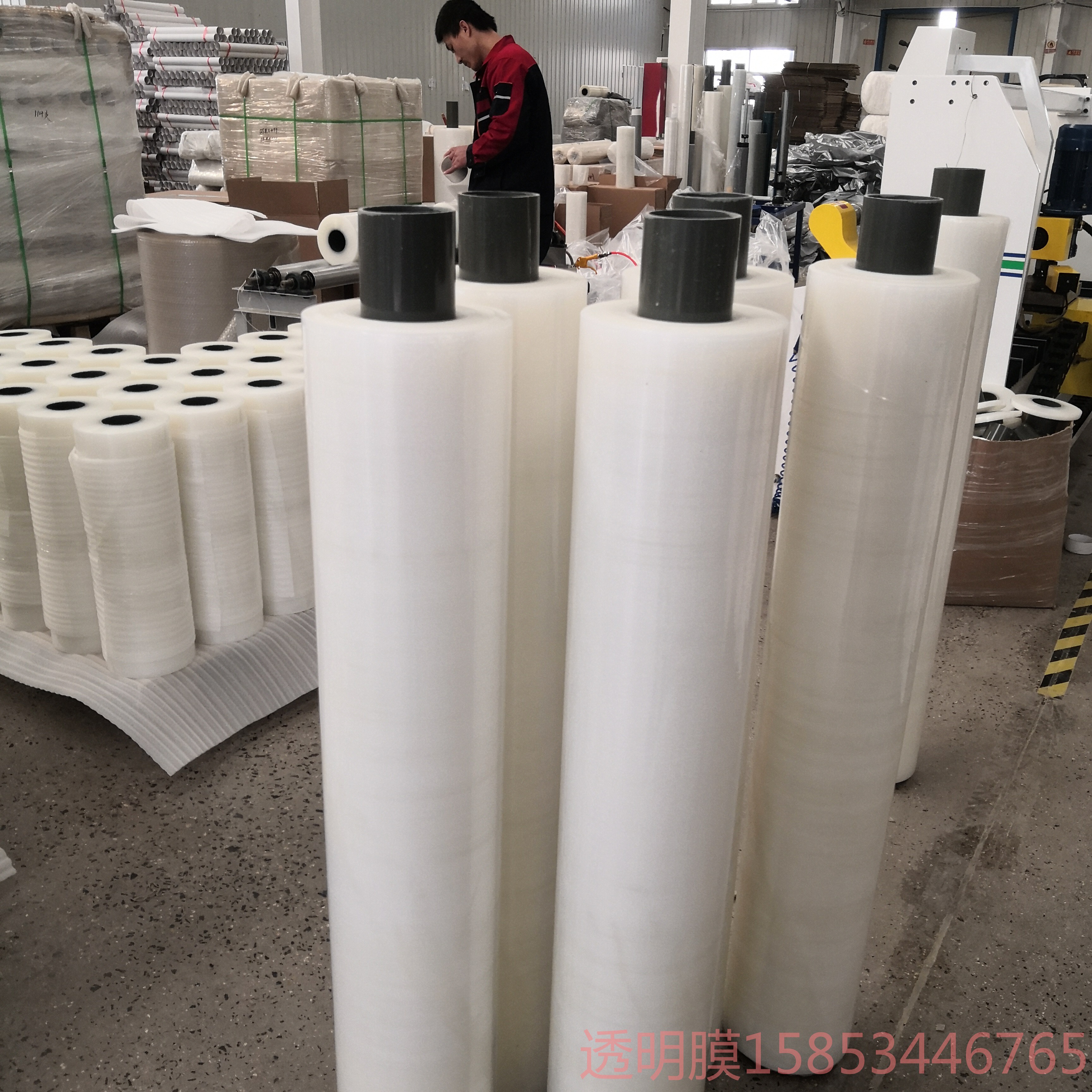德州金佳塑业长期供应地毯保护膜粘性好不留胶