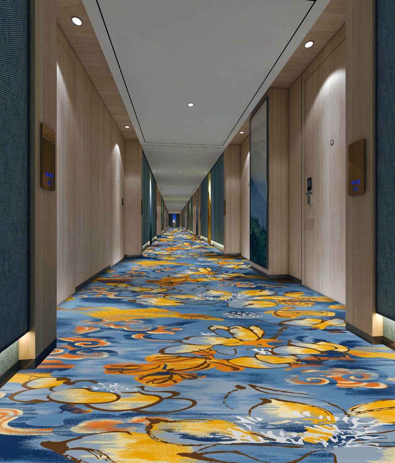 批發 辦公室地毯 酒店賓館地毯 家庭滿鋪印花地毯 商用工程毯