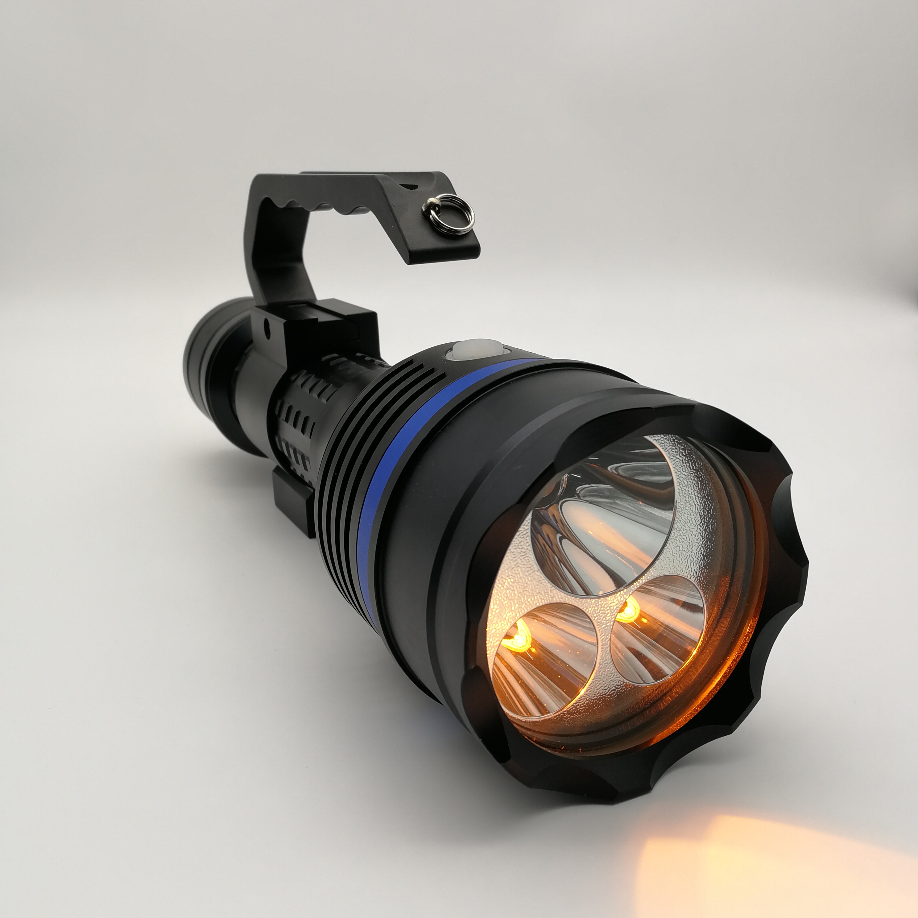 亿嘉照明YJ7103A手提式防爆探照灯户外远射多功能家用灯筒持久续航充电灯工作灯