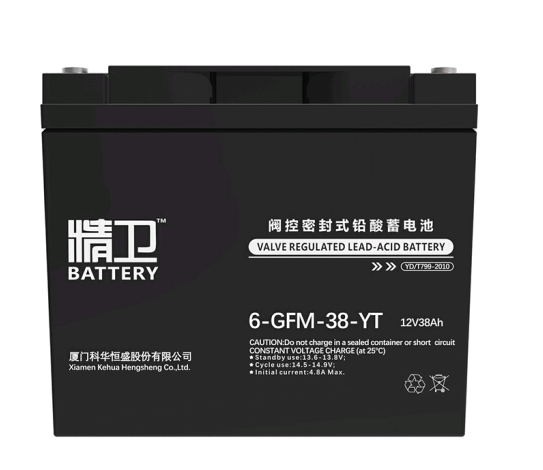 精衛蓄電池6-GFM-38-YT 12V38AH規格及參數