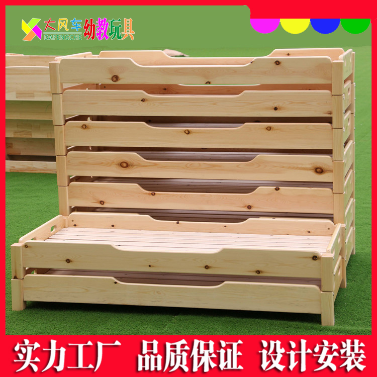 桂林幼儿园实木床 厂家销售