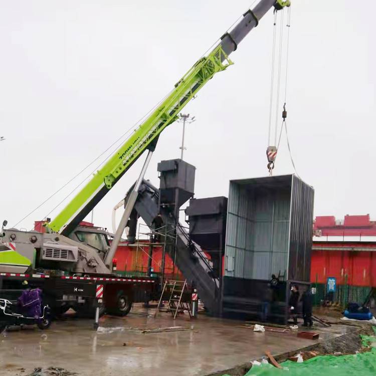 集装箱翻板机 自动卸车机 后翻式卸车平台 集装箱掏箱机