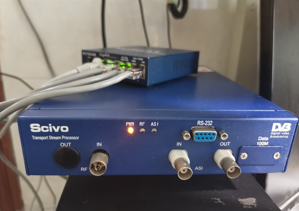 Scivo DVB录入播放器 码流分析仪 二手仪器