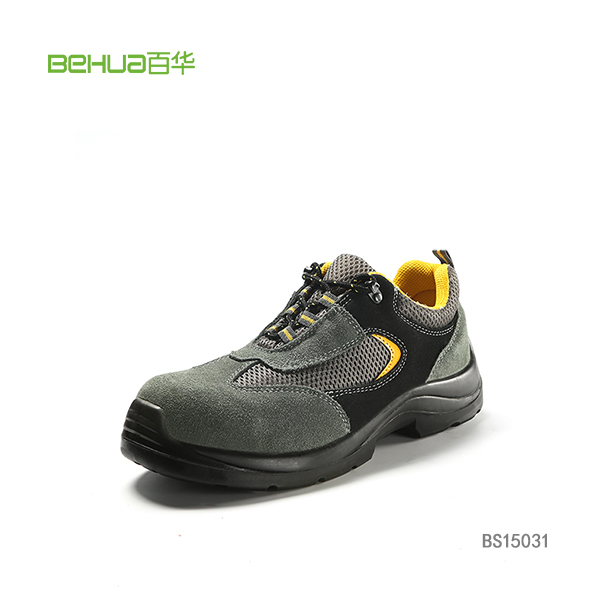 百华安全鞋BS15031钢包头防护新款安全透气电工防护鞋