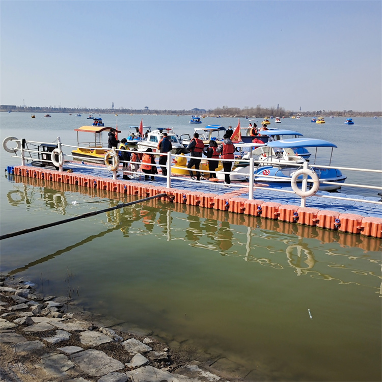 宁波水上浮筒平台施工方案 浮筒湖泊水上浮桥