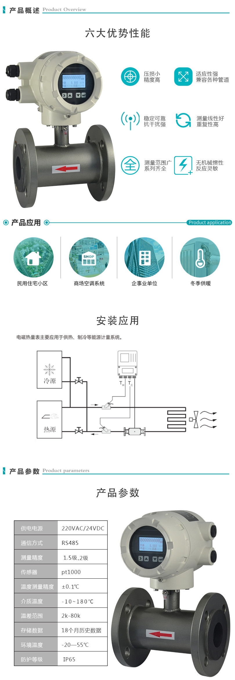 上海電磁熱量表廠家