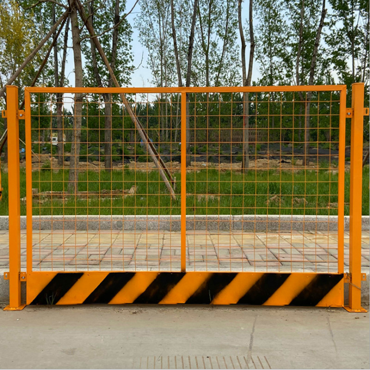 工地防护栅栏规格 基坑临护栅栏 黄色护栏
