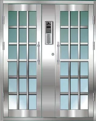 小区单元对讲门