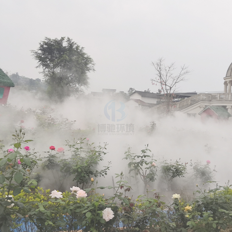 喷雾造景在哪里做，重庆博驰人造雾效果，带您回归大自然