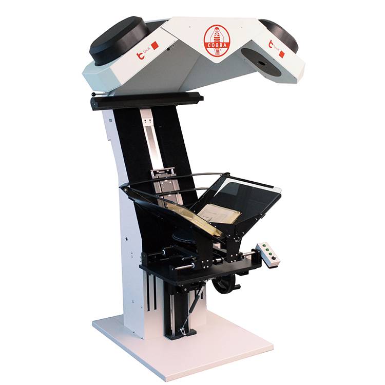 V型“鹰眼”非接触式古籍扫描仪半自动扫描机器人