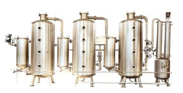 曲靖高盐废水多效蒸发器 动力消耗低 小型高盐废水蒸发器 废水蒸发器