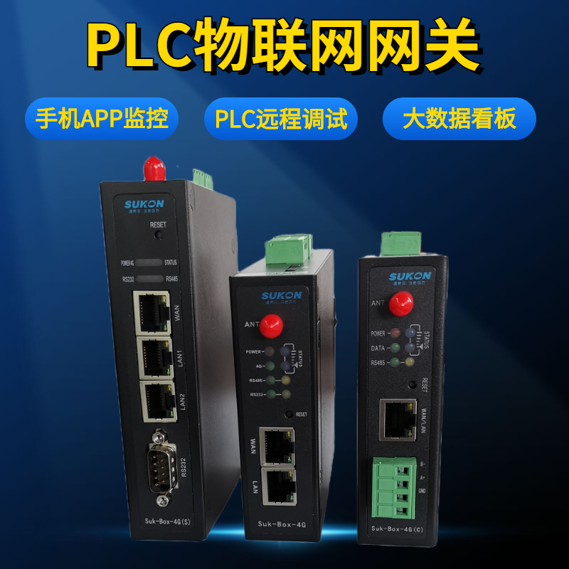 速控云PLC远程控制模块物联网网关支持plc远程监控和远程程序下载