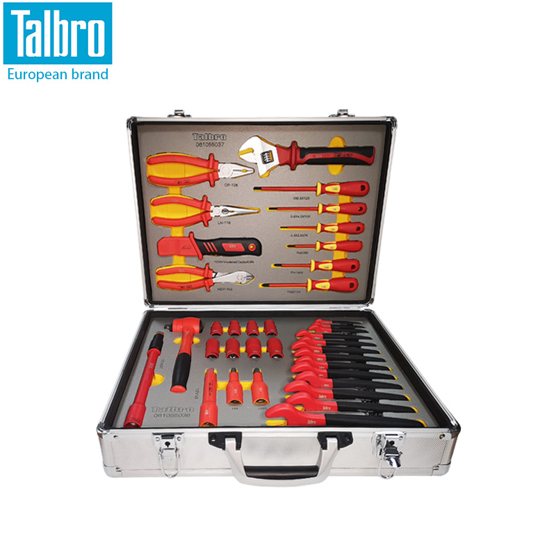 Talbro 061055038 VDE绝缘工具37件组套