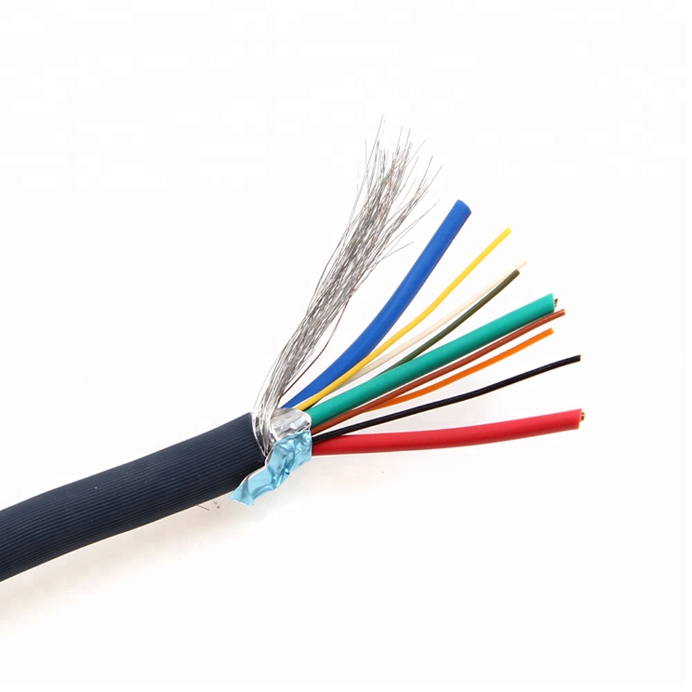 广东 铜芯 国标 RVVP屏蔽线缆 屏蔽信号控制线电缆 电线电缆厂家