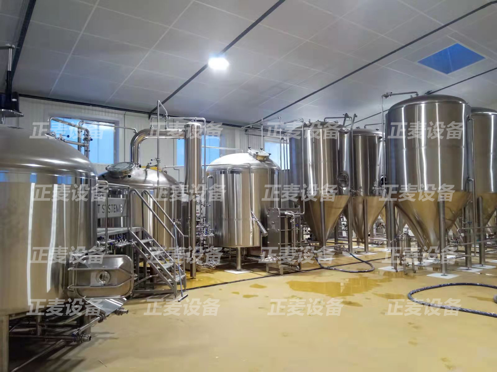 精酿啤酒工厂大型糖化工程