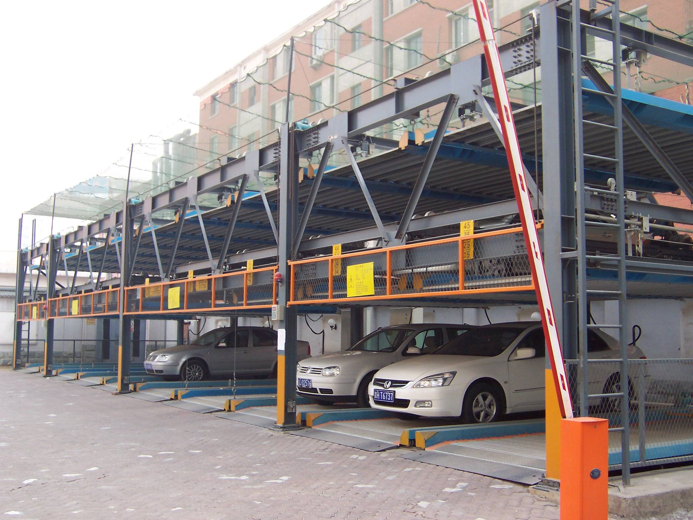 西安商场闲置二手机械车库回收 二手立体停车场回收