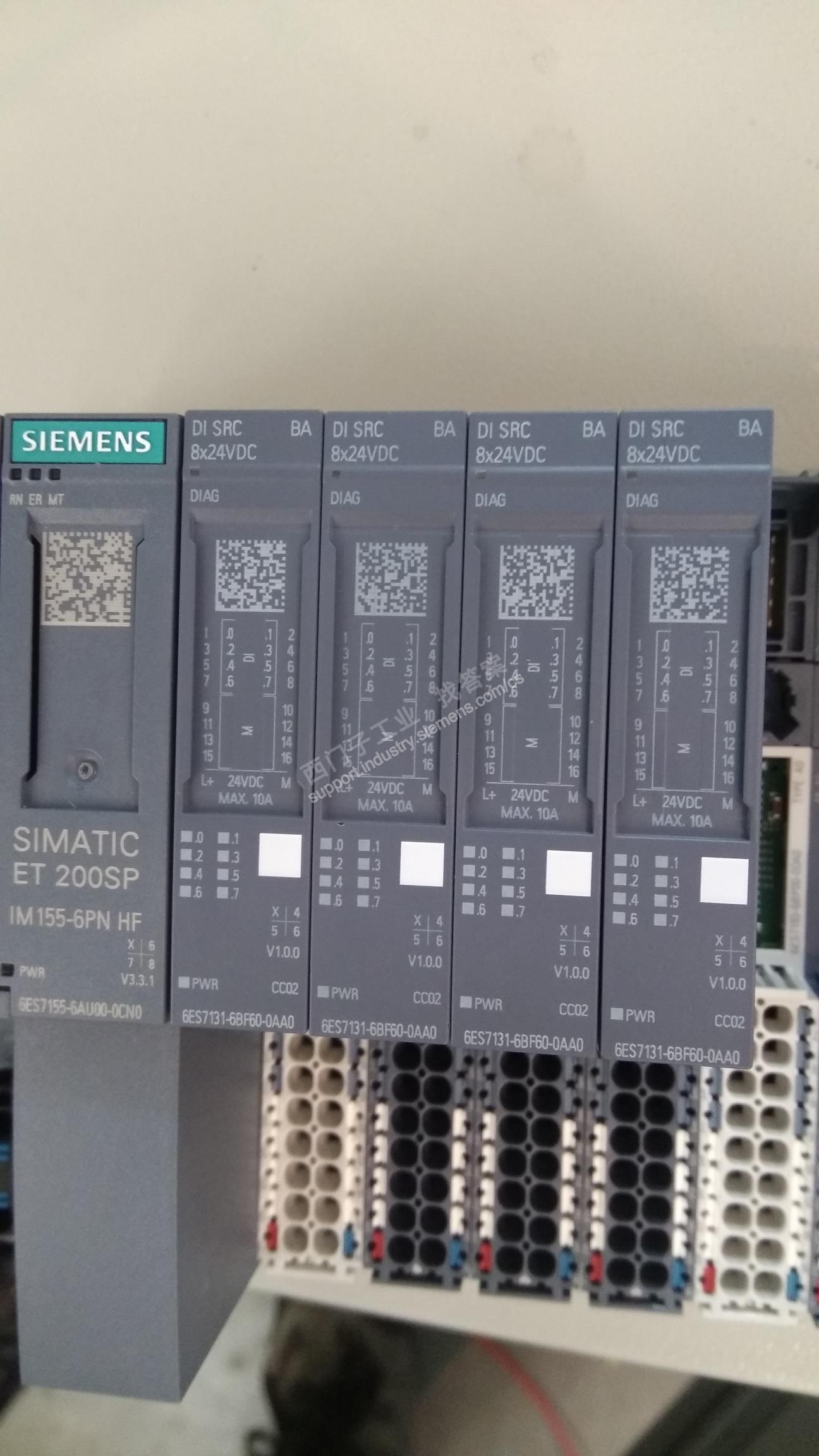 西门子ET200模块6ES7134-4GB62-0AB0 安装调试